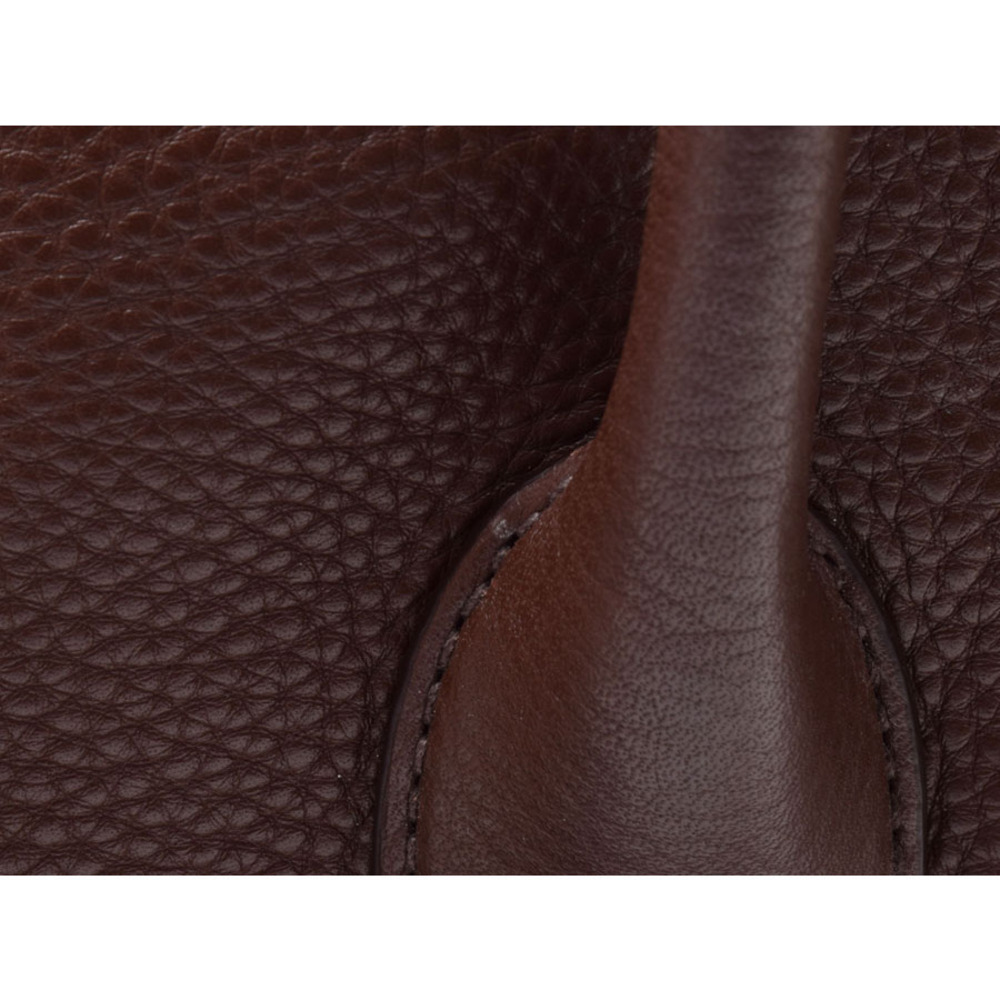 Prada Tote Calfskin Daino Bag Brown Vitello - Picture 7 of 11